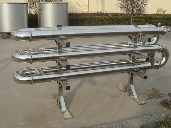 不銹鋼衛(wèi)生級套管換熱器